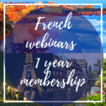 1 Year Membership French Webinars