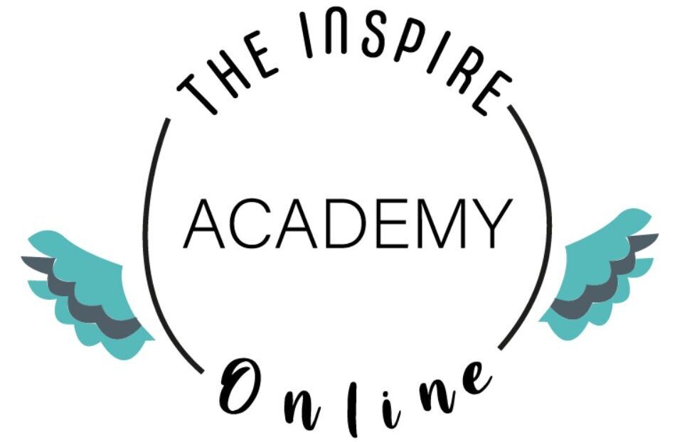 The inspire academy logo